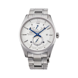 Orient Star Classic Men’s Automatic Watch – RE-HK0001S, White Dial, Sapphire Crystal, 50-Hour Power Reserve