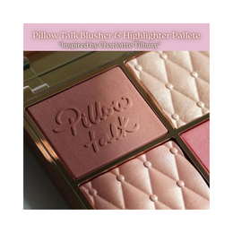 Mocallure Pillow Talk Blush & Highlighter Palette – Luxury Glow on a Budget