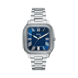 Fossil Men’s Crosby Three-Hand Date Stainless Steel Watch