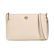 Tory Burch Women's Mercer Pebbled Calfskin Leather Wallet Crossbody | Elegant Designer Accessory