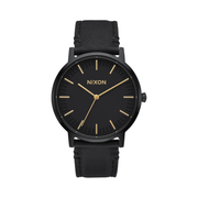Nixon Porter Leather Men’s Watch – A1058, 40mm, 50m Water Resistant, Japanese Quartz, Leather Band