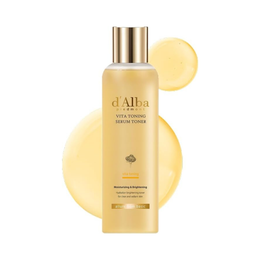 d’alba Piedmont White Truffle Vita Toning Serum Toner | Double Vitamin Brightening & Hydrating Toner for Glass Skin | Korean Skincare