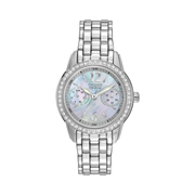 Citizen Women’s Eco-Drive Dress Classic Crystal Watch – Mother of Pearl Dial