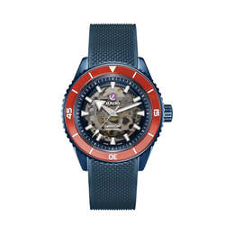 Rado Captain Cook 43mm Men’s Limited Edition Skeleton Watch – Navy Blue High-Tech Ceramic, Automatic, 80-Hour Power Reserve