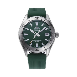 Orient Mako/Stretto Men’s Automatic Diving Watch – RA-AC0, Green Dial, 200m Water Resistant