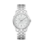 Hamilton Jazzmaster Viewmatic Automatic Watch – Swiss Made, 40mm Stainless Steel Case, Silver Dial, Stainless Steel Bracelet