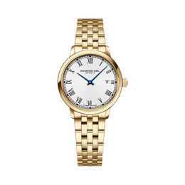 Raymond Weil Women’s Swiss Quartz Watch RW5985P00359 – Elegant Stainless Steel Luxury Timepiece