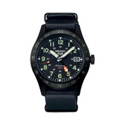SEIKO Men’s SSK025 5 Sports Field GMT Watch – Automatic, Red GMT Hand, Stainless Steel Case