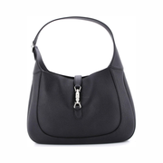 Gucci Pre-Loved Jackie 1961 Hobo Bag – Large Black Leather Classic Icon