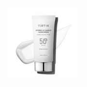 TIRTIR Hydro UV Shield Sunscreen | SPF 50+ Broad Spectrum UVA/UVB Protection | Lightweight Korean Face Sunscreen, No White Cast, Hydrating, Non-Greasy, 1.69 fl. oz.