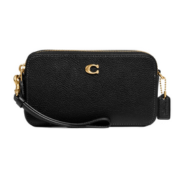 Coach Kira Polished Pebble Leather Crossbody Bag – Versatile Multi-Wear Design, Sleek Compact Organizer