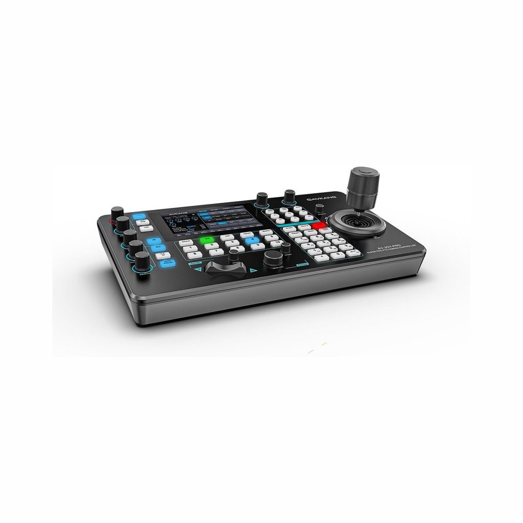 AVKANS Pro PTZ Camera Joystick Controller with 5-Inch Touch Preview LCD ...