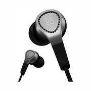 Bang & Olufsen Beoplay H3 In-Ear Headphones – Lightweight Aluminum Earphones with Deep Bass Port, Natural Gray