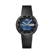 MIDO Commander Shade Swiss Automatic Men’s Watch – 37mm Stainless Steel | Gradient Dial, Vintage Monocasque Design