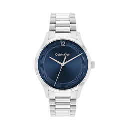 Calvin Klein Iconic Unisex Quartz Watch – 40mm Stainless-Steel Case with Bracelet