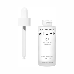 Dr. Barbara Sturm Sun Drops SPF 50 – Lightweight Anti-Aging Sun Serum with Broad-Spectrum UVA/UVB Protection – 1 Fl Oz