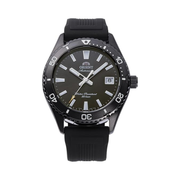 Orient Sports Mako 40 Automatic Dive Watch – 40mm Stainless Steel, 200M Water Resistant, Black Silicone Strap