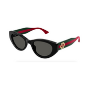 Gucci GG1862S Grey Cat Eye Sunglasses – Ladies 52mm