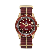 Rado Captain Cook Automatic Bronze – Men’s Swiss Watch | Fabric Bracelet, High-Tech Ceramic, 300m Water Resistant