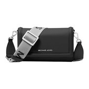 Michael Kors Jet Set Small Phone Crossbody – Nylon with Silver-Tone Hardware