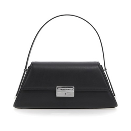 Michael Kors-BestJuice Premium Leather Shoulder Bag – Silver-Tone Hardware, Adjustable Strap