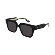 Gucci GG1084S Shiny Solid Black Sunglasses – Luxury Designer Eyewear for Men & Women