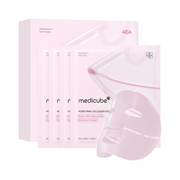 medicube Salmon DNA PDRN Pink Collagen Jelly Gel Overnight Face Mask – Hydrating, Firming & Moisturizing Korean Skincare | 28g, 4 Sheets