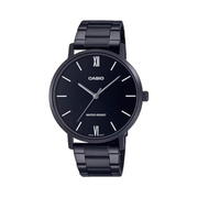Casio MTP-VT01B-1BUDF Men’s Black Dial Stainless Steel Watch