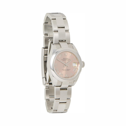 Rolex Pre-Loved Lady-Datejust 28 mm – Pink Dial Stainless Steel & 18K White Gold Automatic Watch 279160