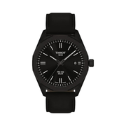 Tissot PRC 100 Solar Men’s Watch – 39 mm, Solar Quartz, Stainless Steel & PVD, Black Leather Strap