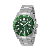 Invicta Pro Diver Men’s Quartz Watch – Stainless Steel Green Dial 43mm