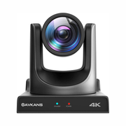 AVKANS Studio 4K NDI PTZ Camera with AI Auto Tracking – 20X Zoom, HDMI/SDI/USB/Ethernet Outputs for Church, Ministry, and Live Streaming