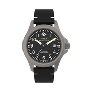 Timex Men’s Expedition North Titanium Automatic 41mm Watch – Black Dial