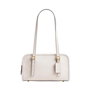 Coach Swing Zip Glovetanned Leather Shoulder Bag – Chalk