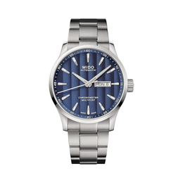 MIDO Multifort Chronometer 1 – Swiss Automatic Men’s Watch  Blue Dial | 42 mm Stainless Steel Case | M0384311104100