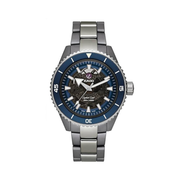 Rado Captain Cook 43mm Men’s Automatic Watch – Blue Dial, High-Tech Ceramic & Titanium, 300m Water Resistant