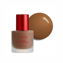TIRTIR Mask Fit Red Foundation – Long-Lasting Flawless Coverage, Hydrating Satin Finish, Lightweight & Breathable Korean Foundation (#43N Deep Cocoa, 1.01 Fl Oz)