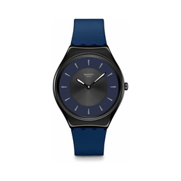 Swatch Duet at Dusk Skin Irony Unisex Quartz Watch – Blue 38mm
