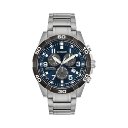 Citizen Men’s Eco-Drive Brycen Sport Casual Chronograph Watch – Super Titanium™