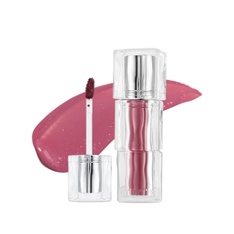 TIRTIR Mini Waterism Tinted Lip Gloss #01 Mauve Rose | 12H Long-Lasting, Non-Sticky Lip Tint | Moisturizing Gloss for Lips & Cheeks | Korean Beauty Gift for Women