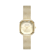 Anne Klein Women’s Mesh Bracelet Watch – Champagne/Gold