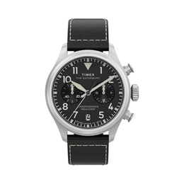 Timex Waterbury Ace Men’s Chronograph Quartz Watch – Black Dial