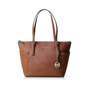 MICHAEL Michael Kors Jet Set Item Trapeze Tote – Luggage (East/West, One Size)