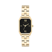 Anne Klein Women's Bracelet Watch  Gold/Black | Stainless Steel | Elegant Everyday Wear
