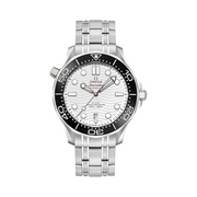 Omega Seamaster Diver 300M White Dial Men’s Watch 210.30.42.20.04.001 – Swiss Made, Professional Diving Timepiece