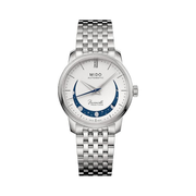 MIDO Baroncelli Smiling Moon Lady – Swiss Automatic Women’s Watch | 33mm White Dial, Stainless Steel – M0272071101001