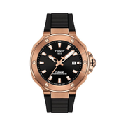 Tissot T-Race Powermatic 80 Men’s Automatic Watch – 41 mm, Black Silicone Strap, Swiss Movement