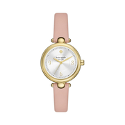 Kate Spade New York Gracie Women’s Quartz Watch with Pink Leather Strap (32mm)