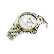 Raymond Weil Tango Classic Men’s Quartz Watch 8160-STP-00308 – Two-Tone Steel & Gold, White Roman Dial, 41mm