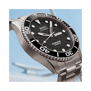 MIDO Ocean Star 200C – Swiss Automatic Men’s Dive Watch (42.5 mm, Titanium, Ceramic Bezel)